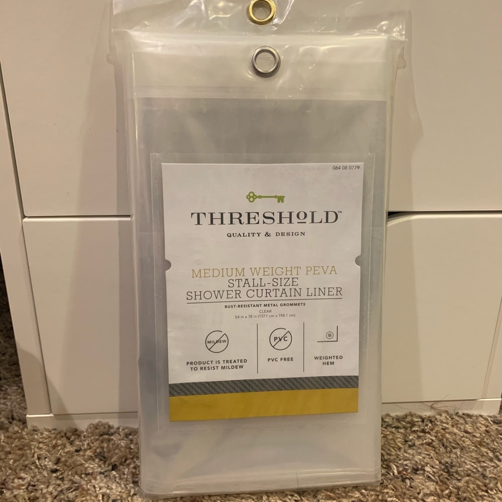 Shower curtain liner
